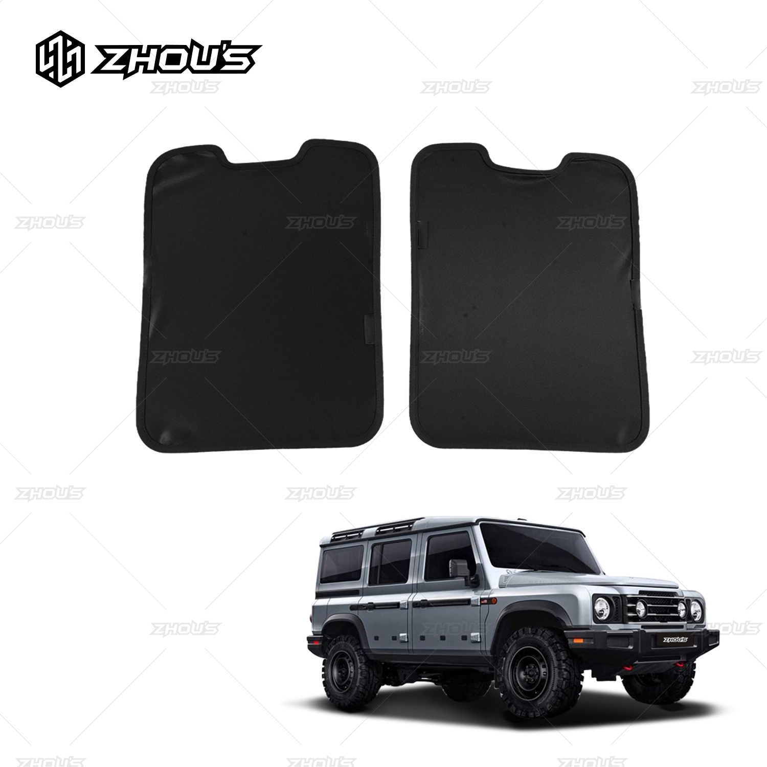 Car Accessories Window - Aksesoris Mobil Penutup Jendela Safari (Jaring)