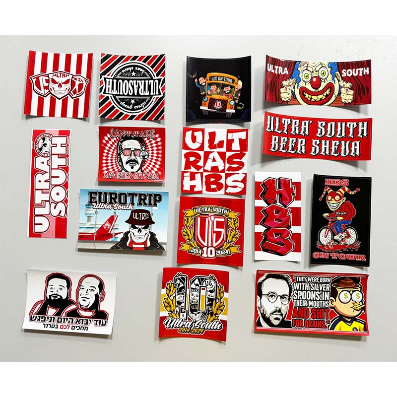 Car Accessories Window - 15 jenis stiker Hapoel Beer Sheva