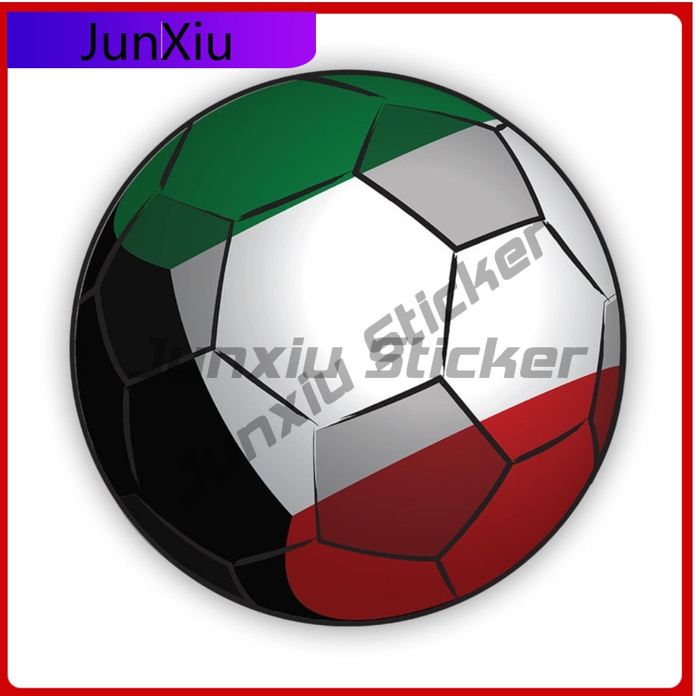 Car Accessories Kuwait - Stiker Sepak Bola Kuwait Tahan Pudar