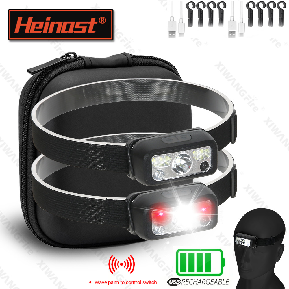 Led Headlight Bulbs - Lampu Kepala Sensor Mini Isi Ulang