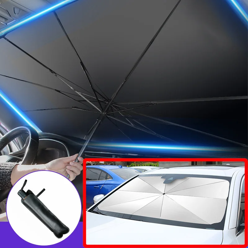 Car Accessories Window - Pelindung Matahari Mobil Lipat, Parasol Jendela