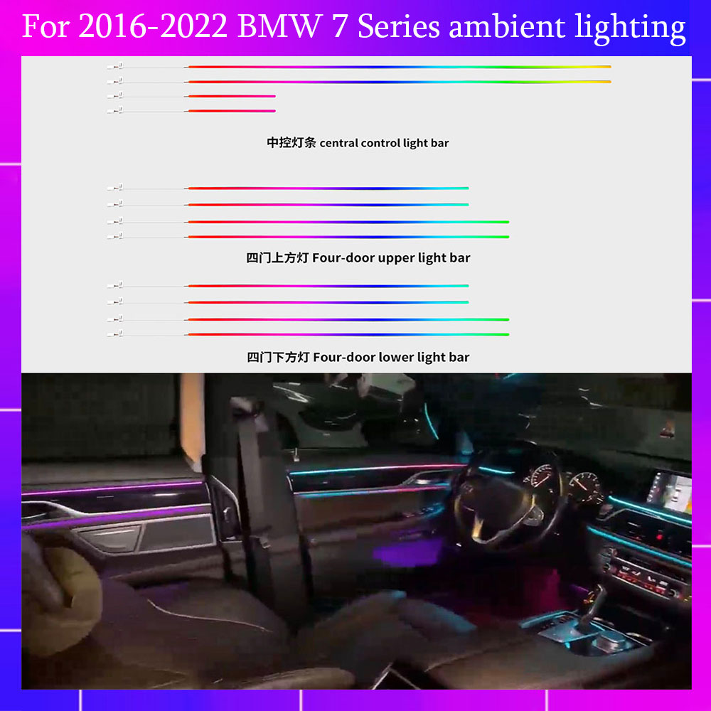 Led Interior Ambient Light - Kit Pencahayaan Ambient untuk BMW Seri