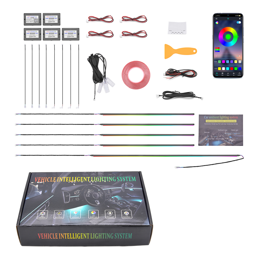 Led Interior Ambient Light - Kit Lampu Ambient Mobil Terlaris 18