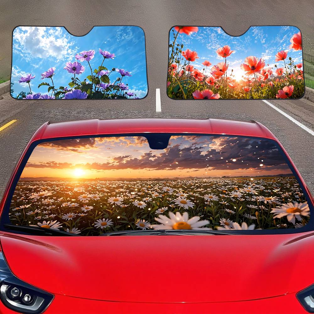 Car Accessories Window - Penutup Kaca Depan Mobil Sunshine And