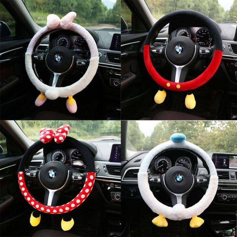 Car Accessories For Winter - Penutup Roda Kemudi Mewah Disney yang
