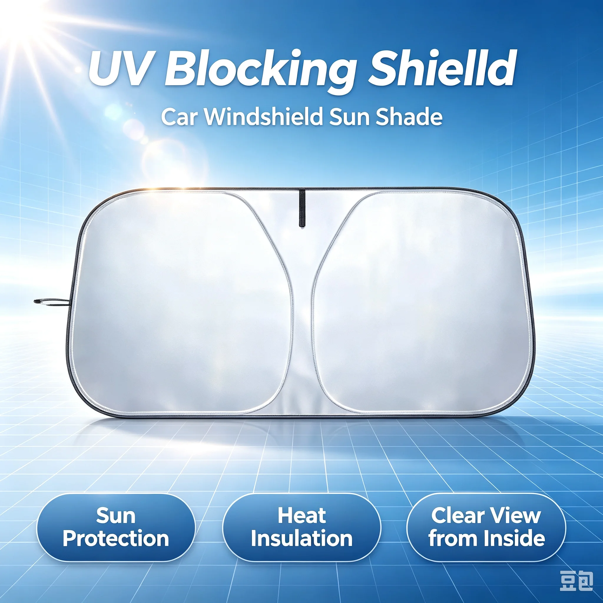 Car Accessories Window - Penutup Kaca Depan Mobil Pelindung UV,