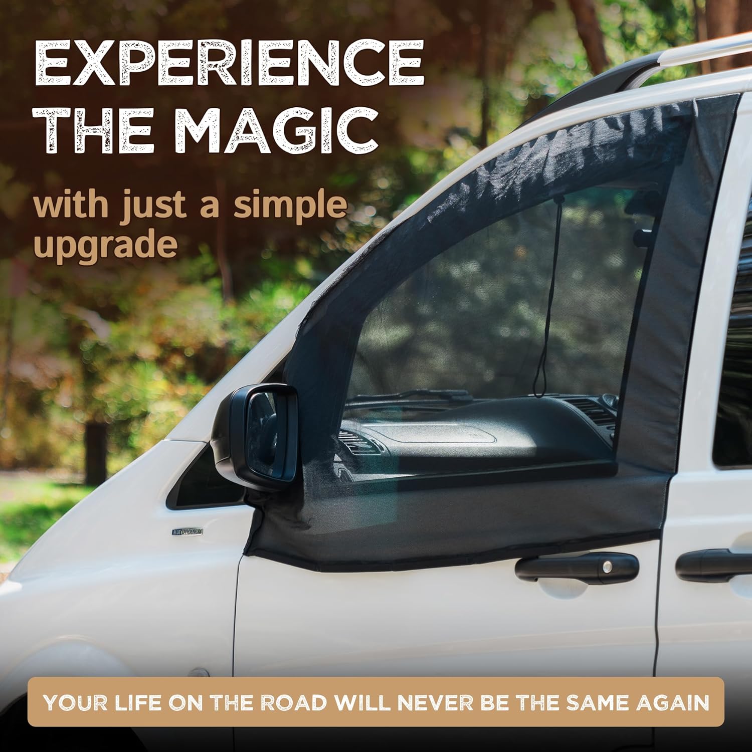 Car Accessories Window - Untuk Sprinter Metris Transit Promaster 2pcs