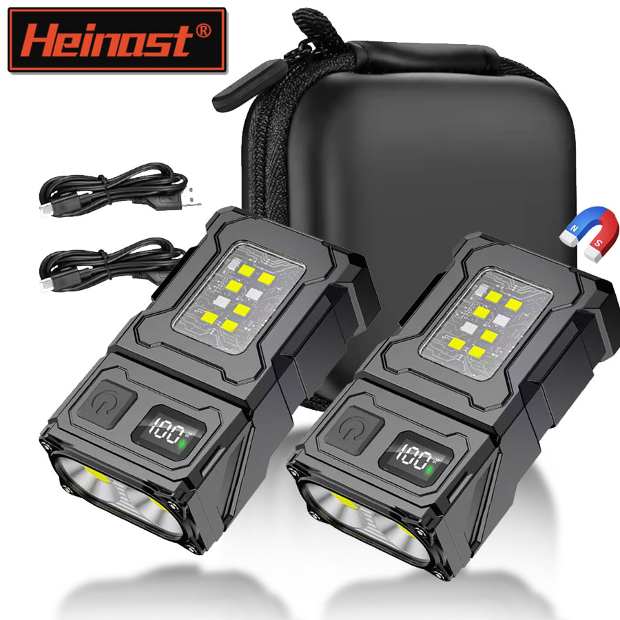 Senter LED COB Portabel Mini S - Led Headlight Bulbs ulasan dan harga