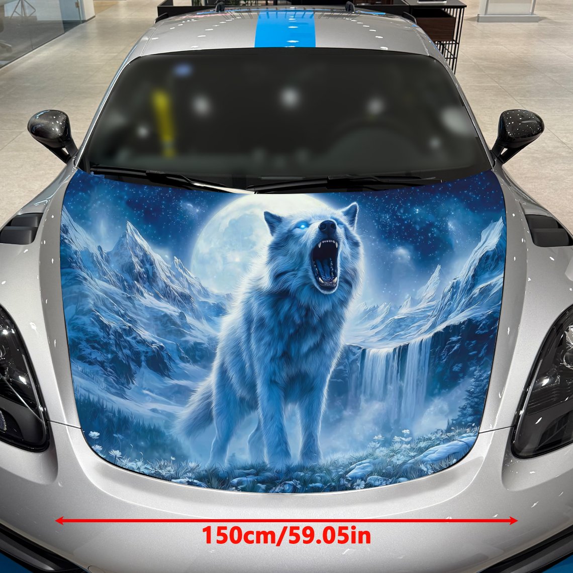 Stiker Kap Mobil Pemandangan M - Car Accessories For Winter ulasan dan harga