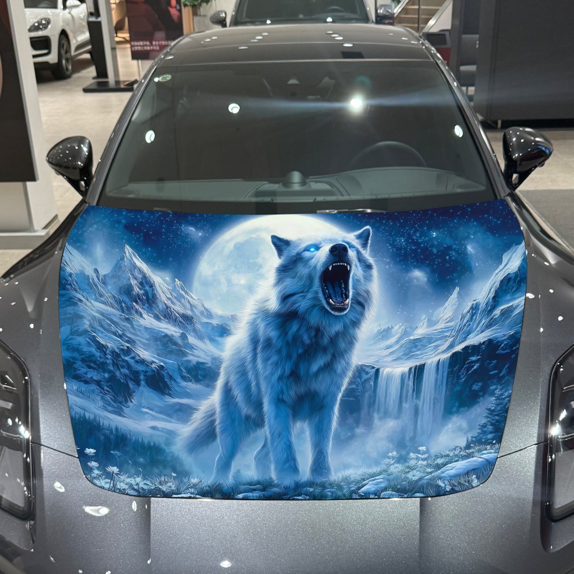 Stiker Kap Mobil Pemandangan M - Car Accessories For Winter ulasan dan harga