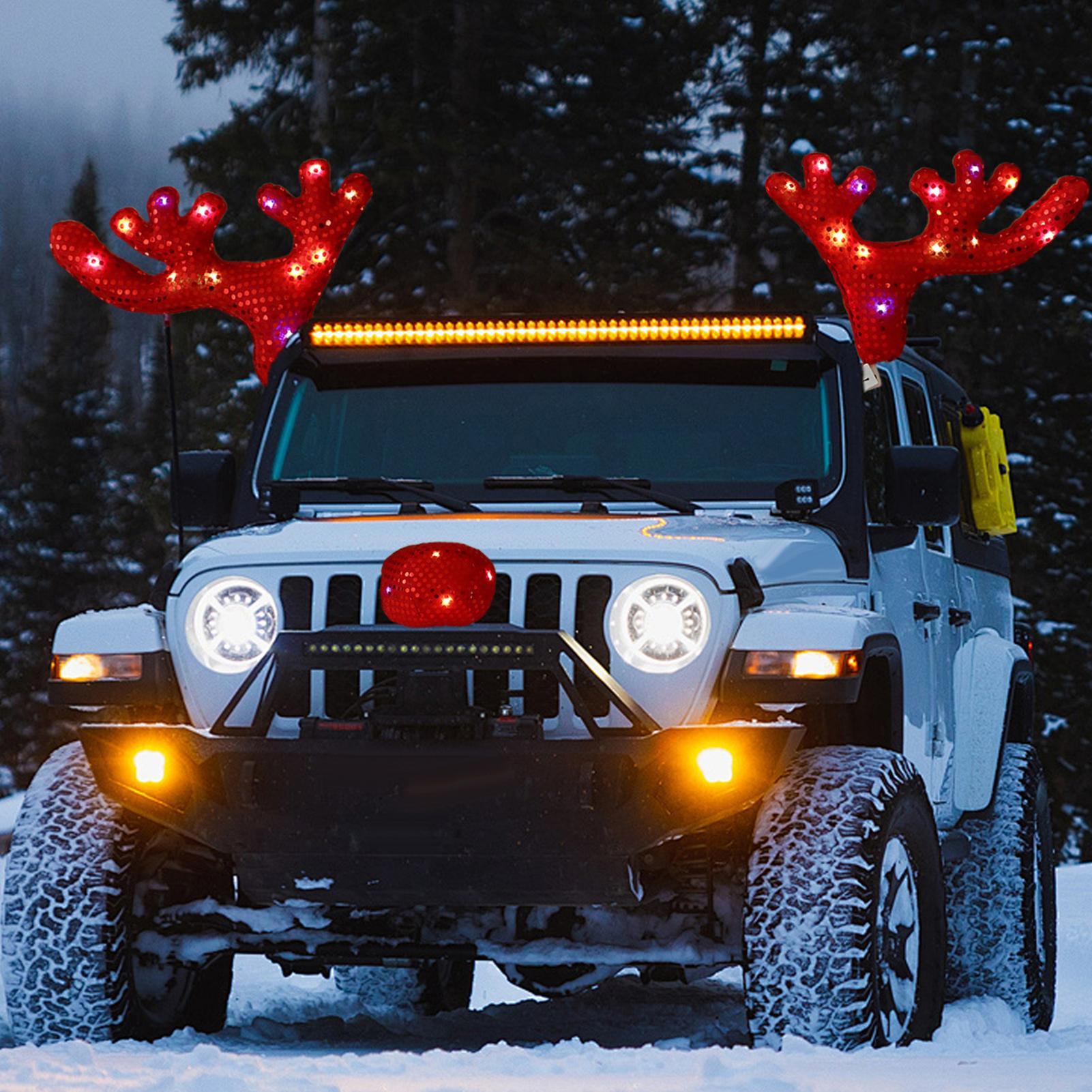 Dekorasi Natal Mobil Lucu dan  - Car Accessories For Winter ulasan dan harga
