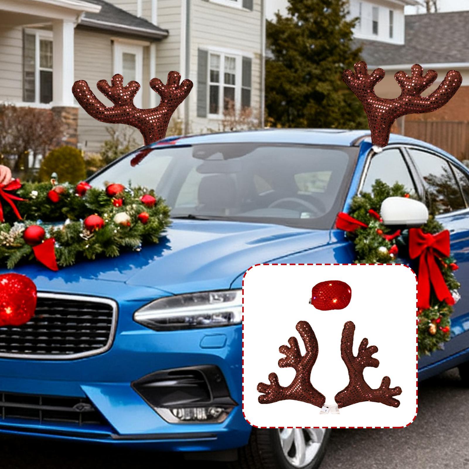 Dekorasi Natal Mobil Lucu dan  - Car Accessories For Winter ulasan dan harga