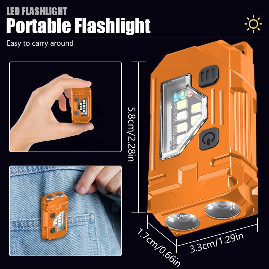Gantungan Kunci Mini Senter ED - Led Headlight Bulbs ulasan dan harga