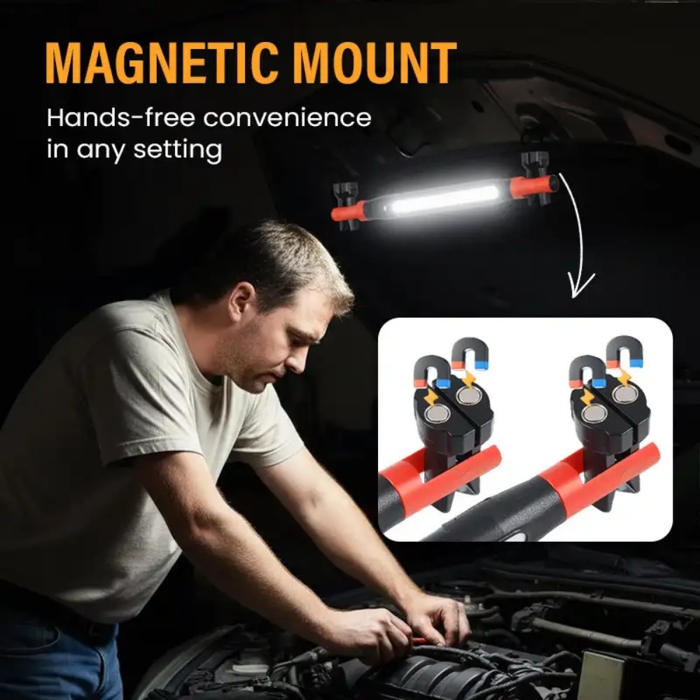 Lampu Kerja COB Magnetik Super - Led Headlight Bulbs ulasan dan harga