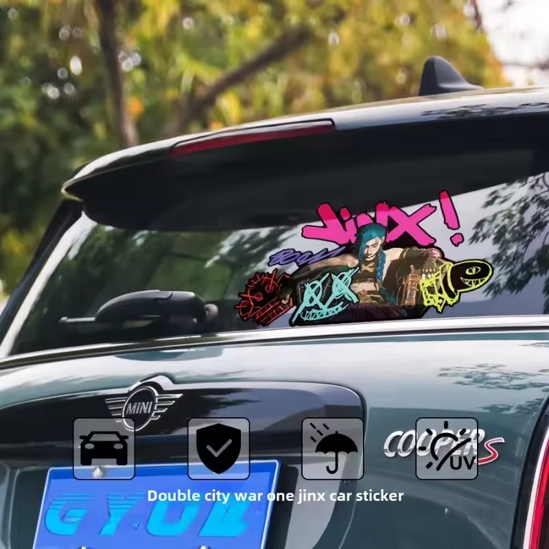Stiker Mobil Reflektif Grafiti - Car Accessories Window ulasan dan harga