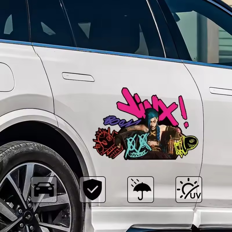 Stiker Mobil Reflektif Grafiti - Car Accessories Window ulasan dan harga