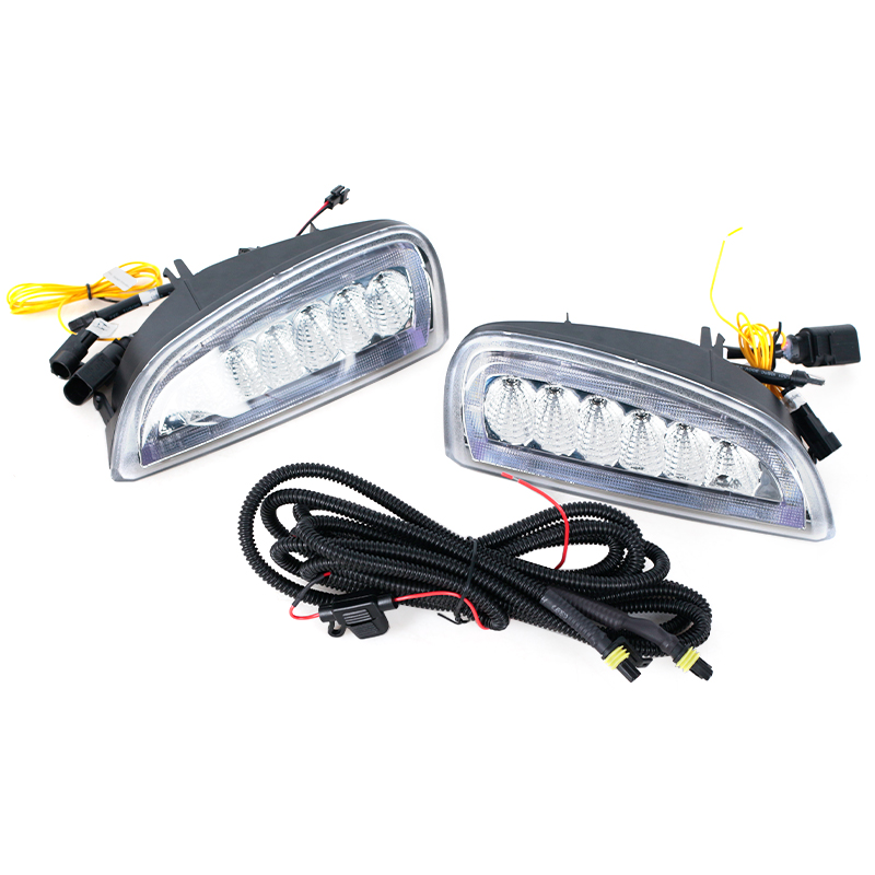 Bemper depan LED DRL, lampu ja - Car Accessories For Road Trip ulasan dan harga