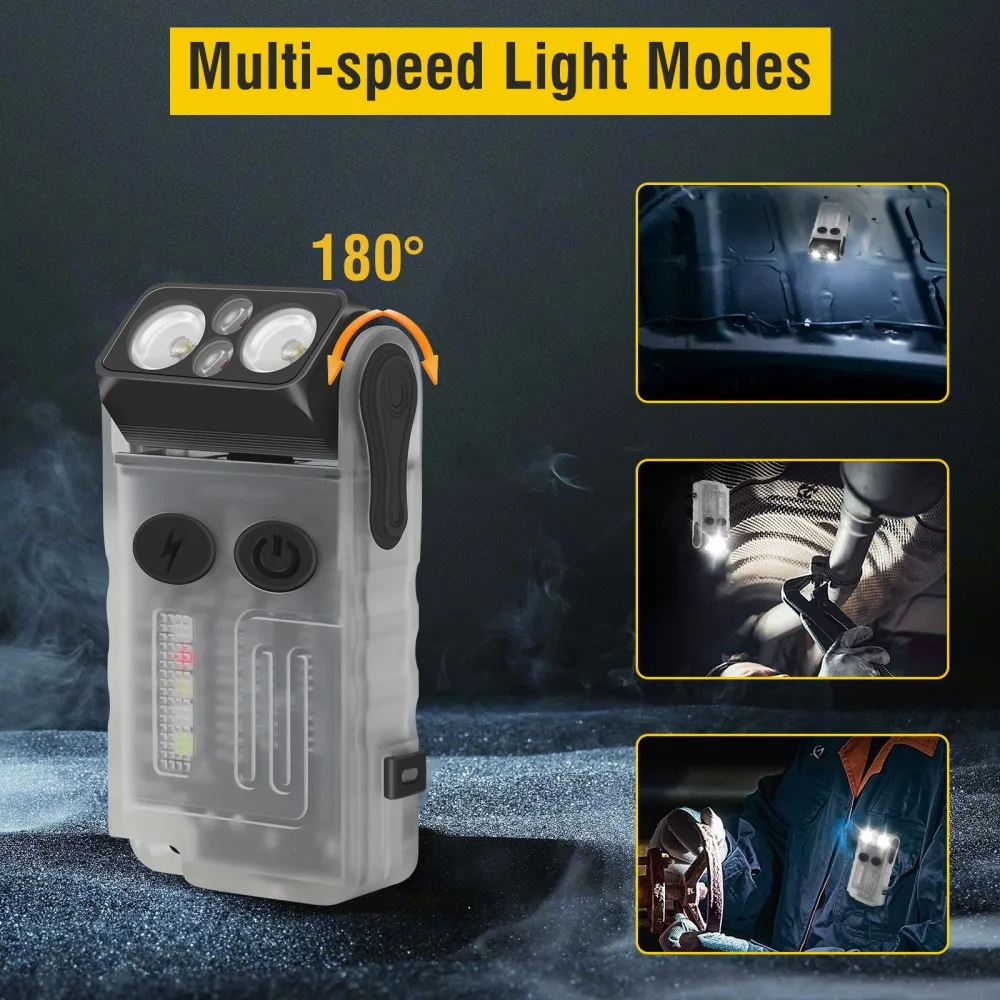 BORUiT V20 Buzzer EDC LED Gant - Led Headlight Bulbs ulasan dan harga
