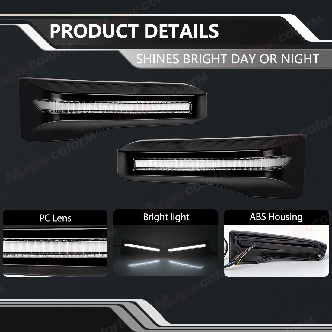 Lampu DRL LED untuk Toyota Lan - Car Accessories For Road Trip ulasan dan harga