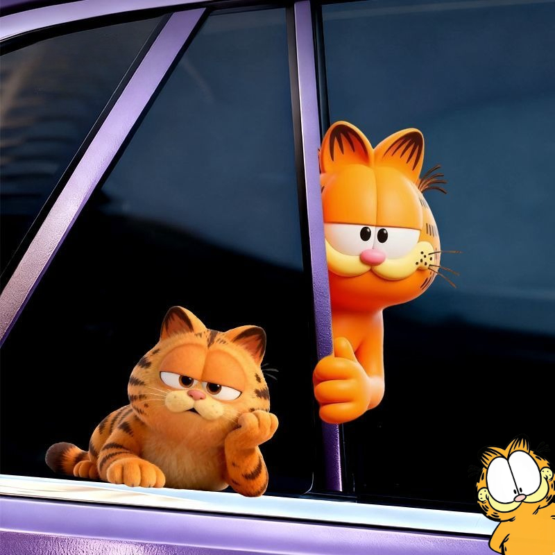 Stiker Garfield anime kartun l - Car Accessories Window ulasan dan harga