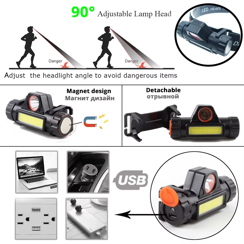 Lampu depan LED, lampu kepala  - Led Headlight Bulbs ulasan dan harga