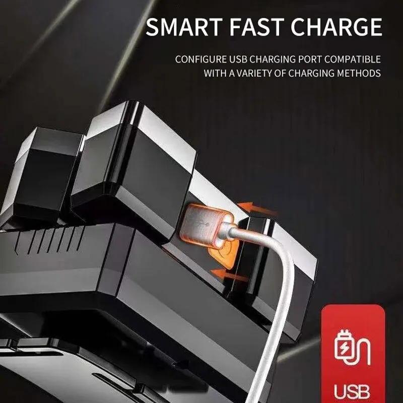 Senter LED 5 Lampu Dapat Diisi - Led Headlight Bulbs ulasan dan harga