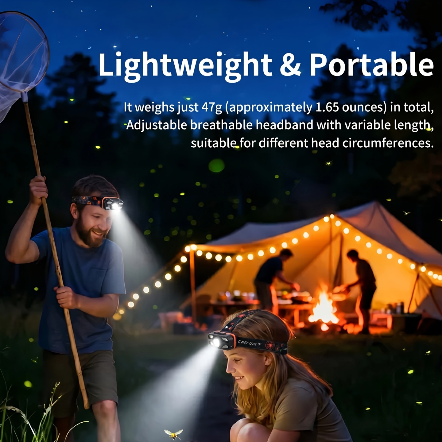 Lampu Kepala LED Isi Ulang USB - Led Headlight Bulbs ulasan dan harga