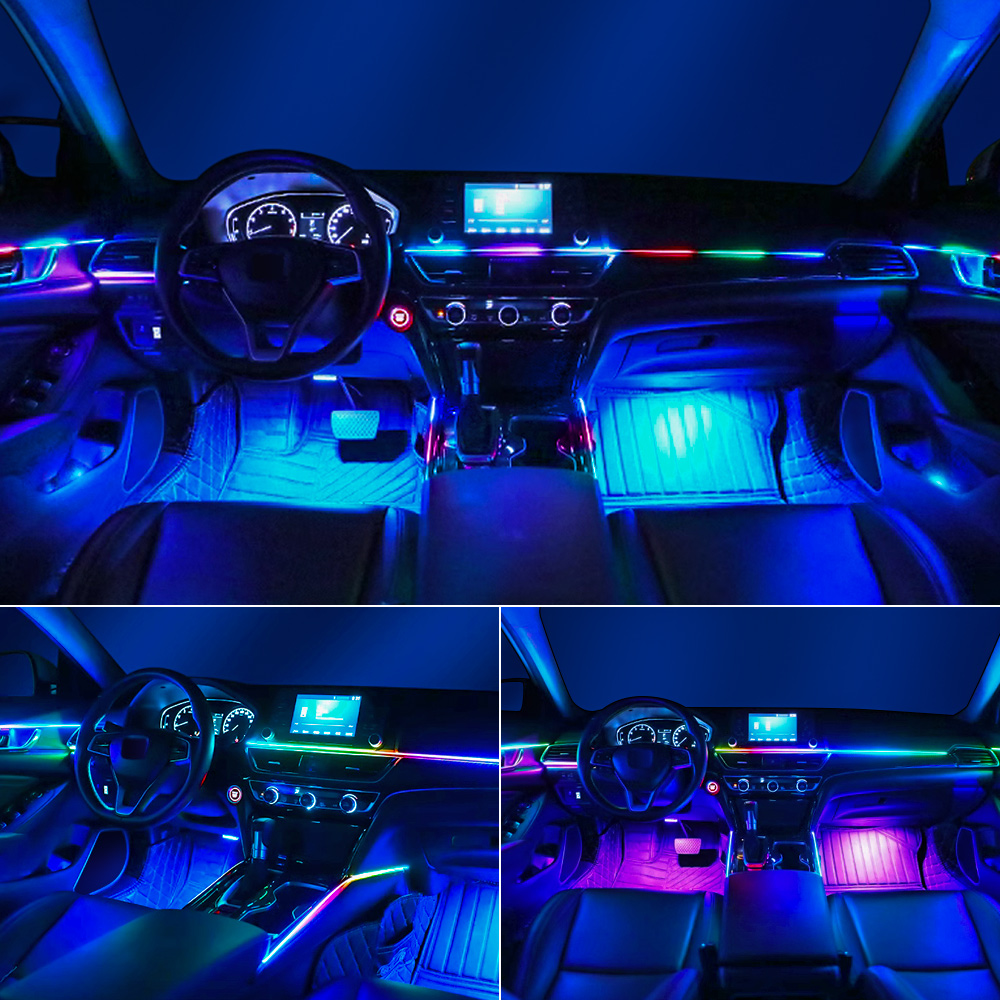 Lampu Sekitar Mobil Led Univer - Led Interior Ambient Light ulasan dan harga